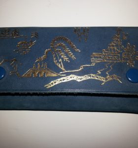 Suede Needle Case