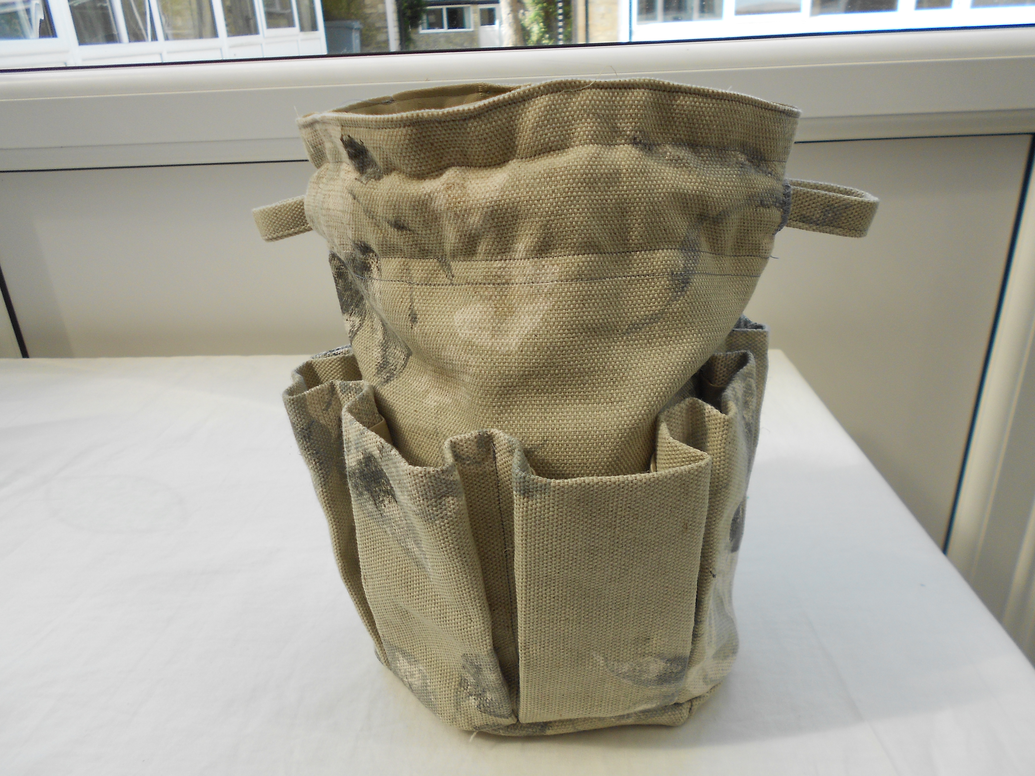 Close Up Green Craft Bag