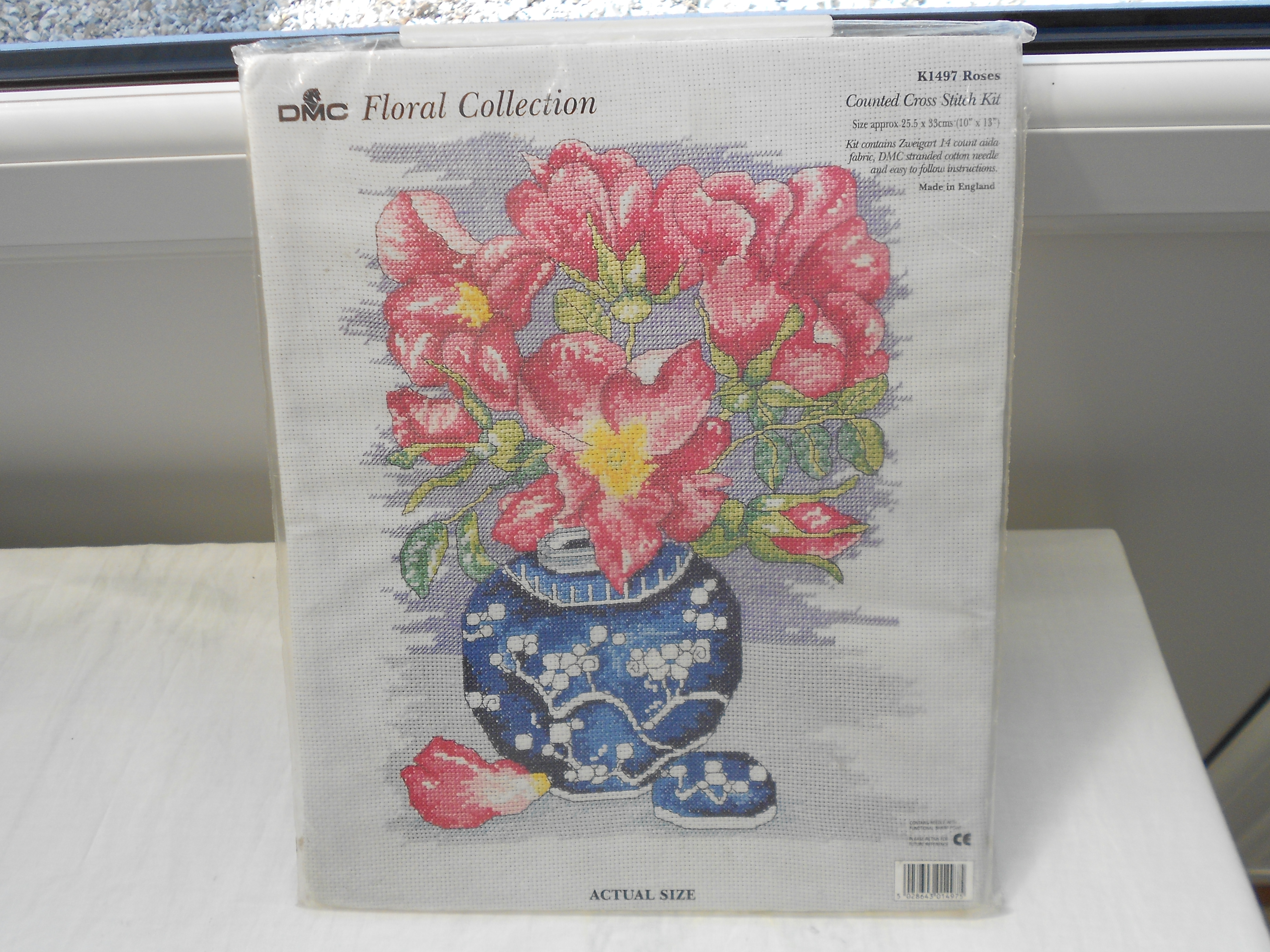 Flowers In Vase Cross Stitch Kit