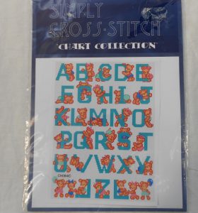 Alphabet Cross Stitch Chart