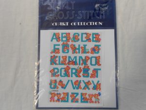 Alphabet Cross Stitch Chart