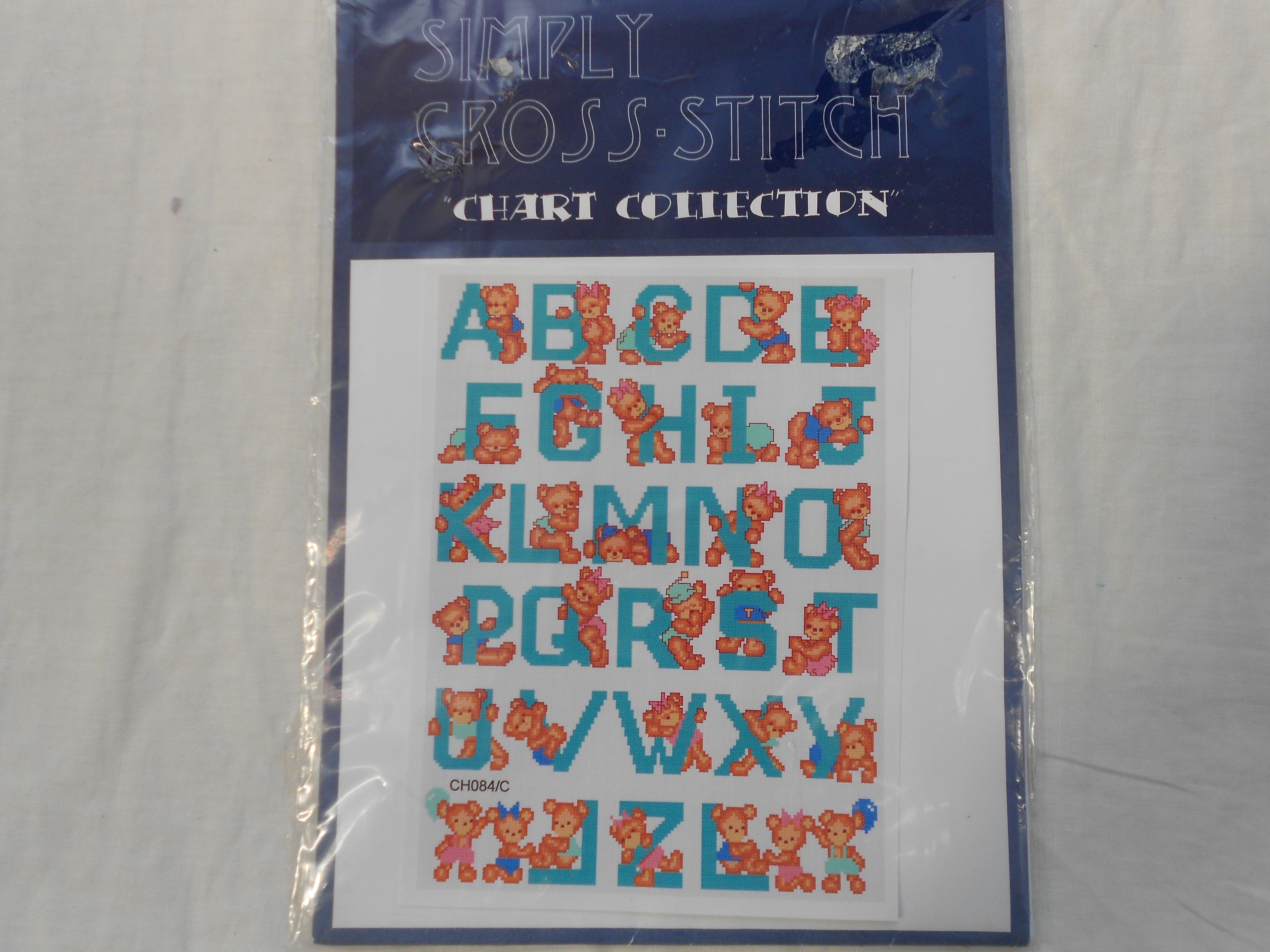 Alphabet Cross Stitch Chart