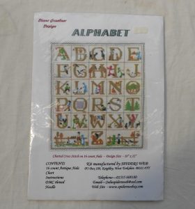 Alphabet Counted Cross Stitch Kit