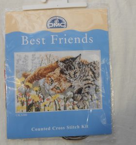 Sleeping Kittens Counted Cross Stitch Kit