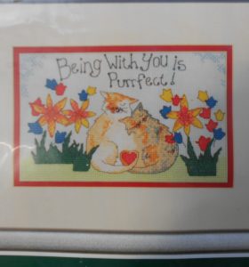 Cat Cross Stitch Kit