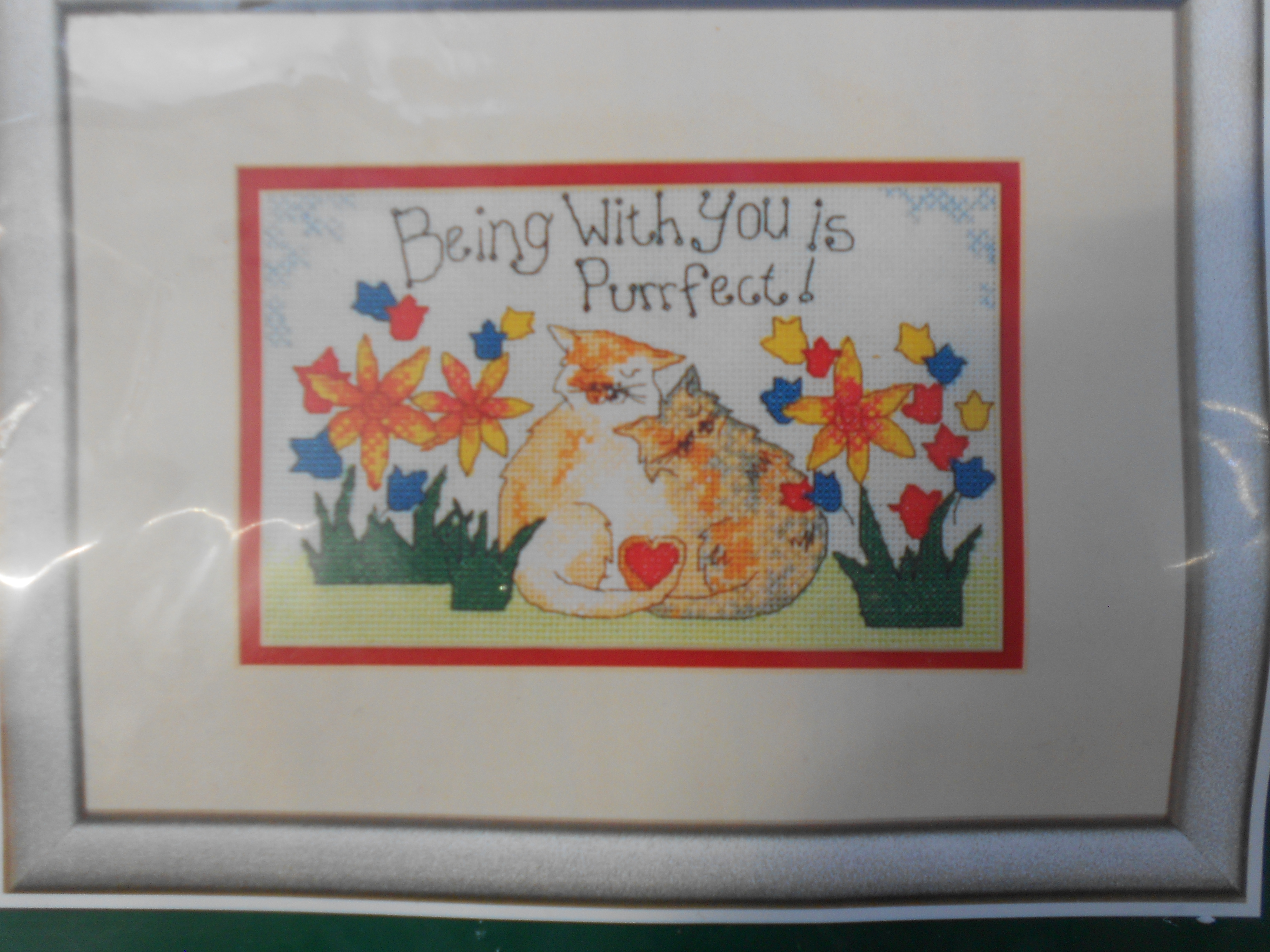 Cat Cross Stitch Kit