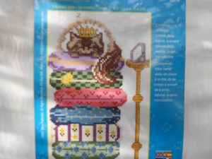 Cat On A Bed Cross Stitch Kit