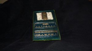 Emerald Antique Velvet Needle Case