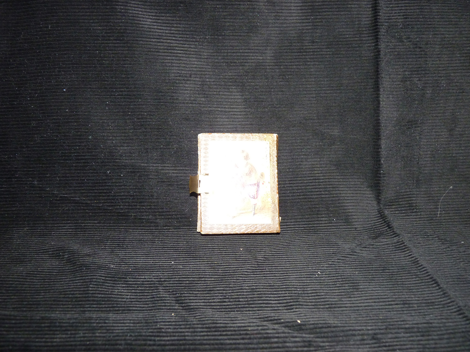 Back View of Forget Me Not Needle Case