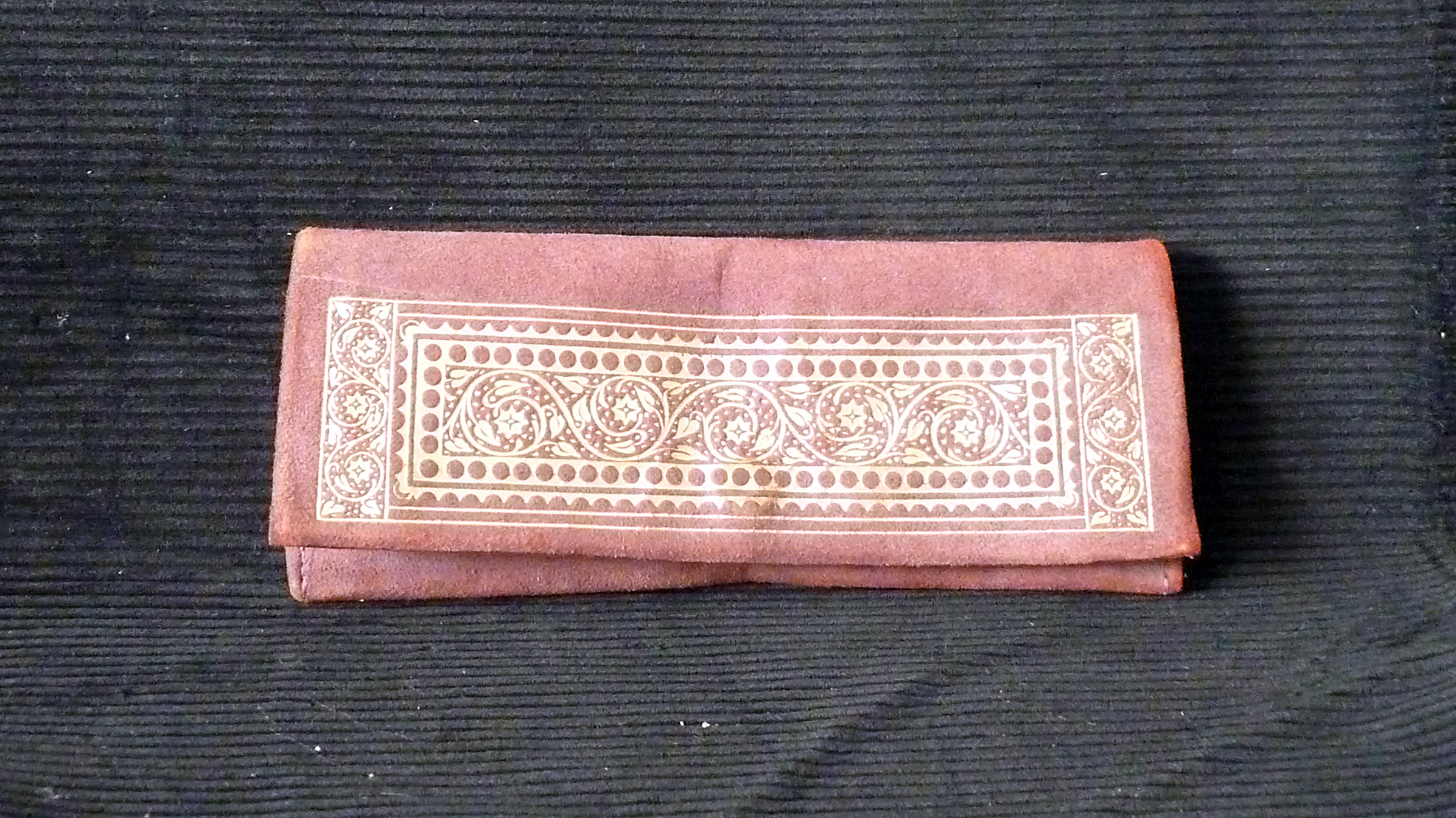 Dark Coral Needle Case