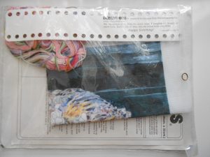 Wreath 'N Ribbon Dimension Cross Stitch Kit - Back View