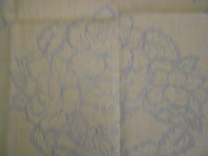 Vintage Floral Cushion Front