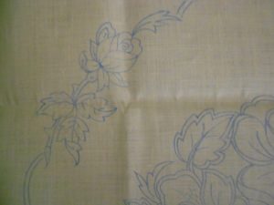 Vintage Floral Cushion Front