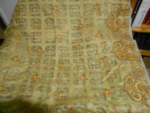 Beaded Gold Cloth