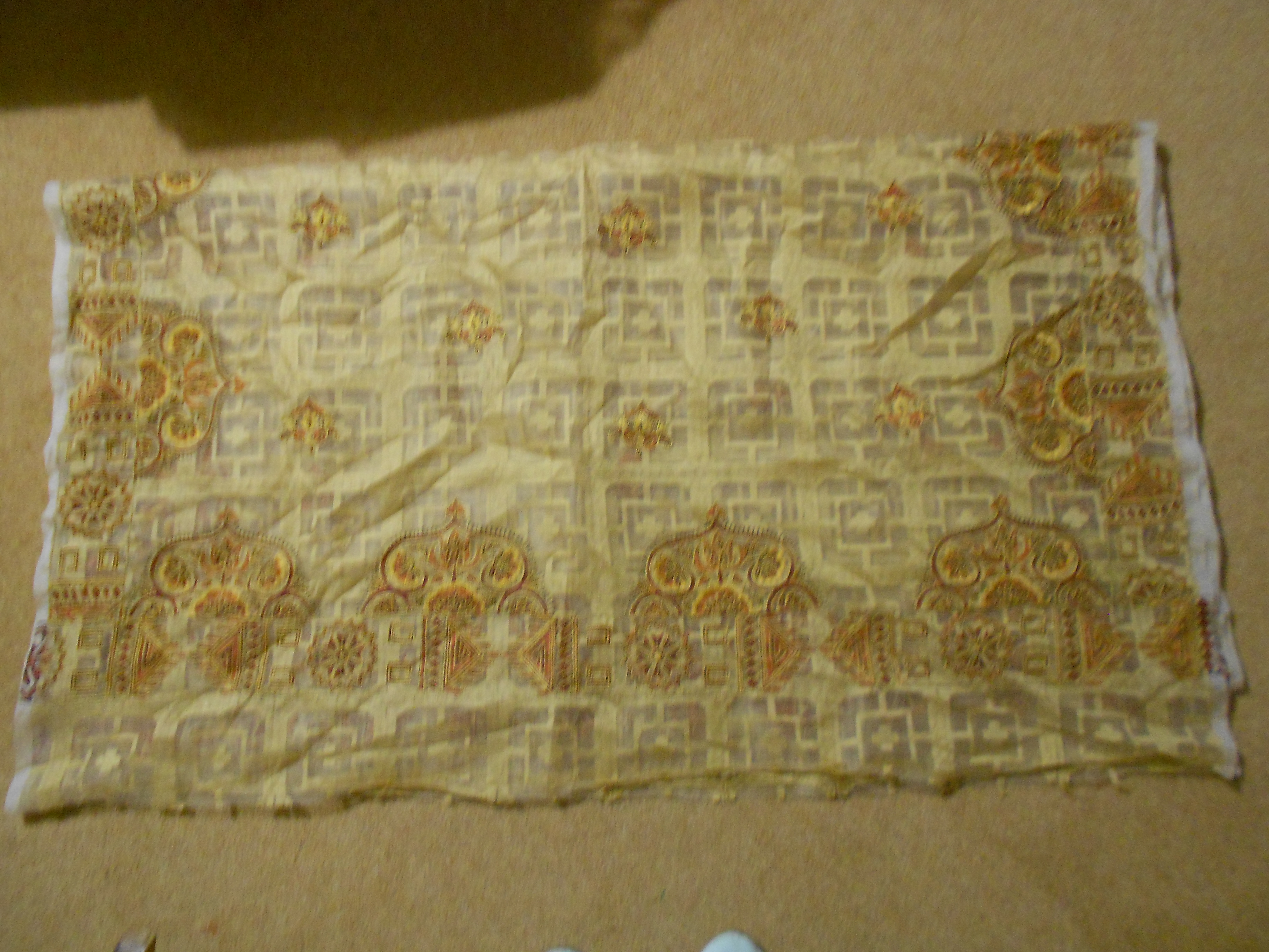 Beaded Gold Cloth