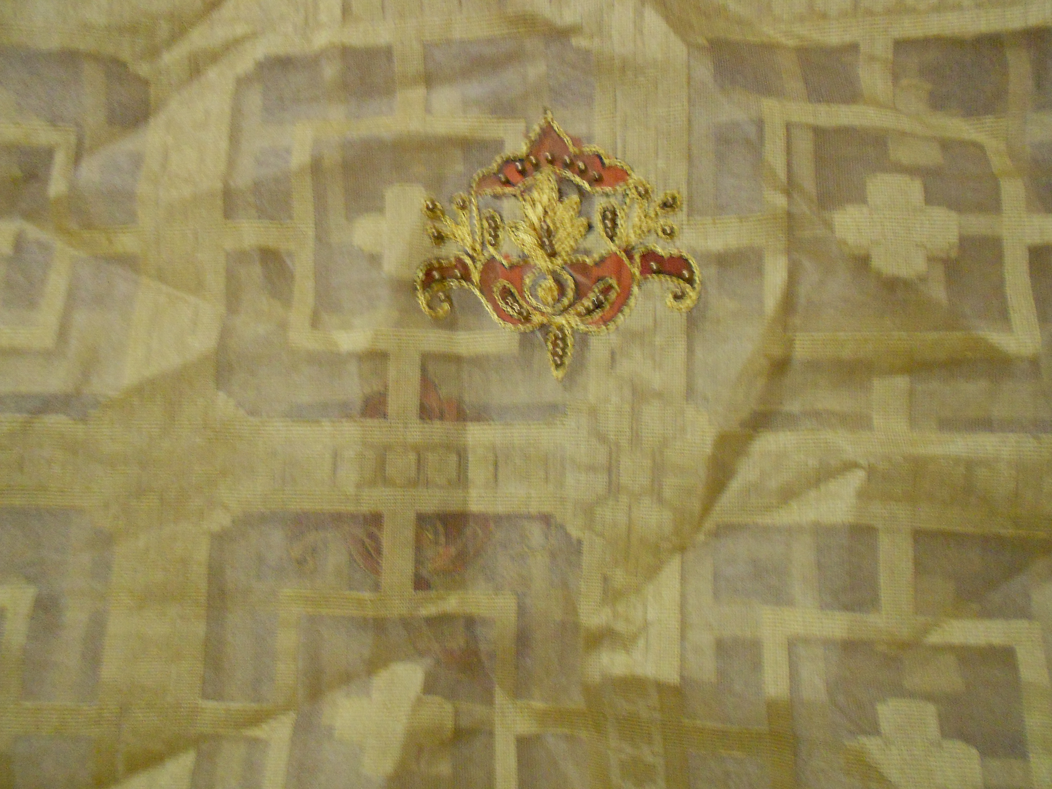 Beaded Gold Cloth