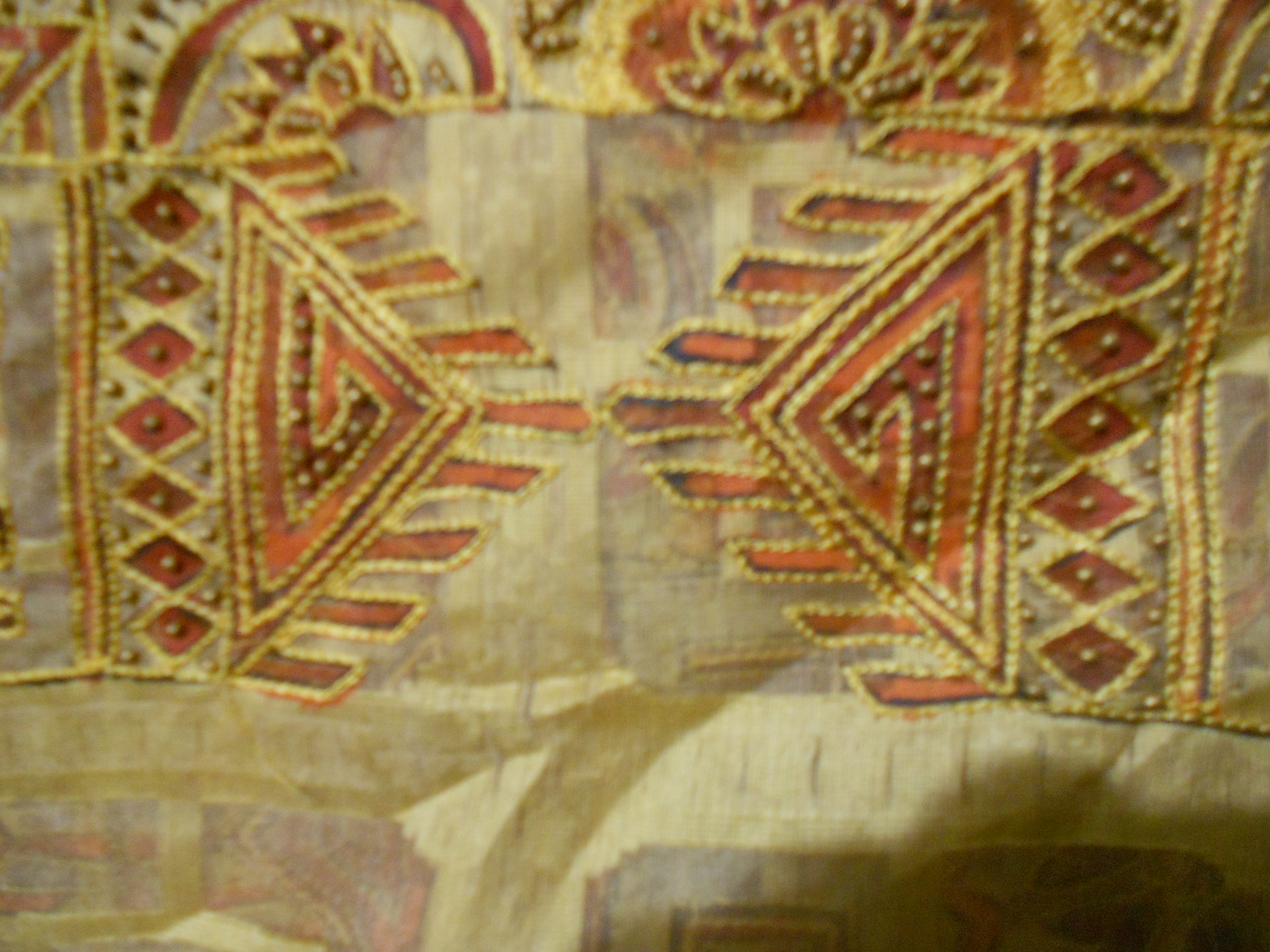 Beaded Gold Cloth