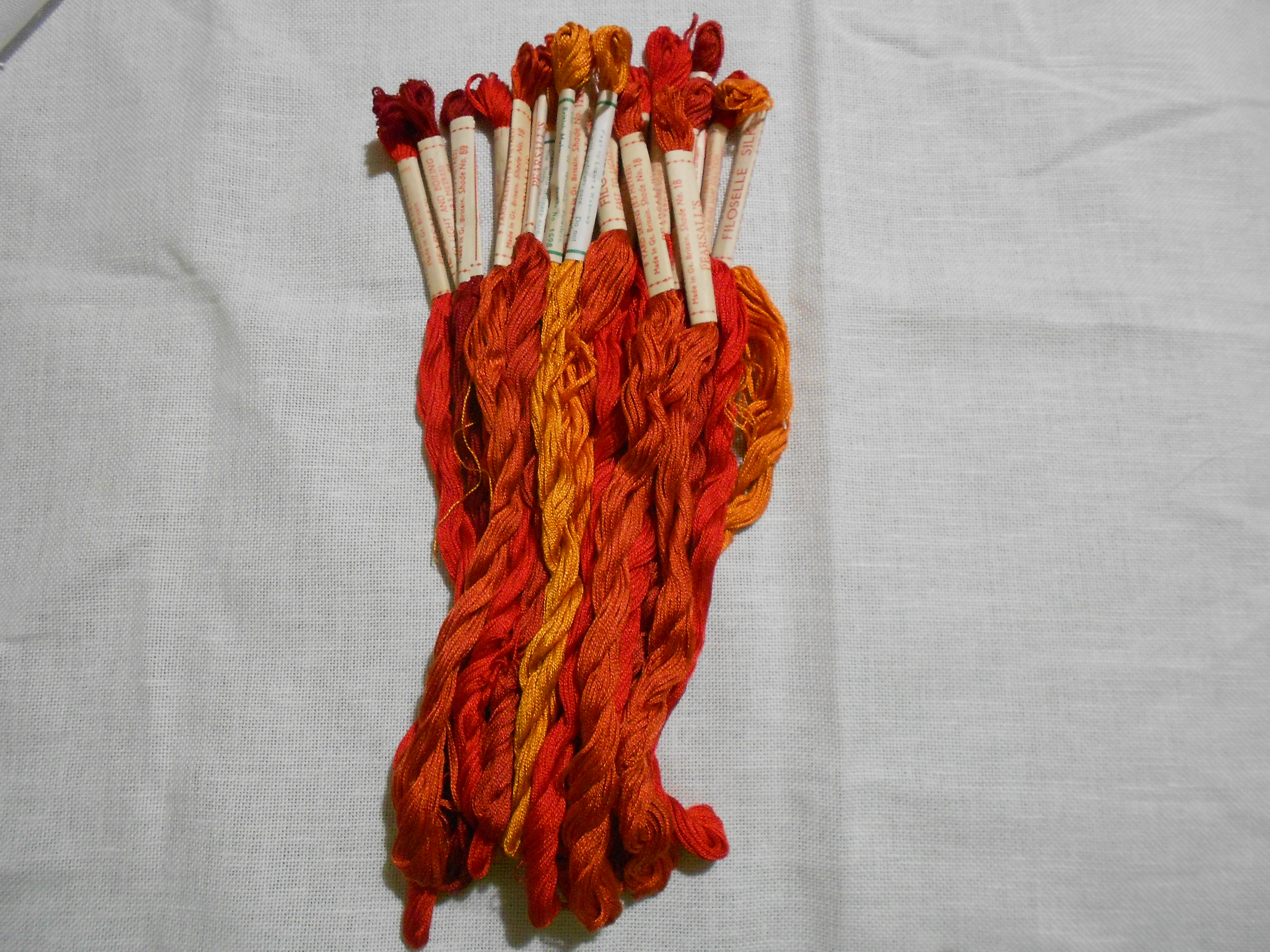 Filoselle - Flame Coloured
